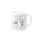 Cloudy_Gleamのsummer!! Mug :right side of the handle