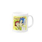 【Yuwiiの店】ゆぅぅぃーのぴーなっつバターボーイ Mug :right side of the handle