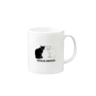 つくも's SHOPの可愛いは正義な猫たち Mug :right side of the handle