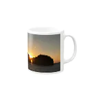 nana05の夕陽 Mug :right side of the handle