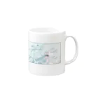 Fresh lemonのサマーガール Mug :right side of the handle