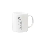 Soragasukiの立ち上がった猫 Mug :right side of the handle