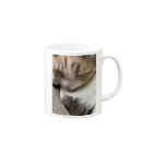 cocorobinのココ猫 Mug :right side of the handle