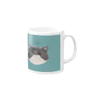 空っぽの飼い猫のトムちゃん Mug :right side of the handle