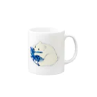 amanatsuのくまごおり Mug :right side of the handle