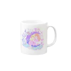 よふかし。の夜更し姫と早起き王子 Mug :right side of the handle