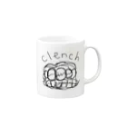 スマッシュ！のーひろ✨のclench Mug :right side of the handle