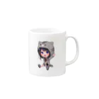 ねむねむのねむねむ しま猫ver Mug :right side of the handle