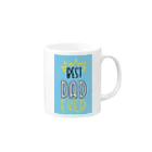 洋食ニューマインドのBEST DAD EVER Mug :right side of the handle