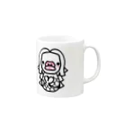 ハローマーライオンのfdafdafadfa マーライオン シャツ  Mug :right side of the handle