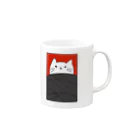 ねこぜや の花札 Mug :right side of the handle