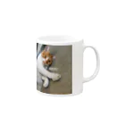 ミーミーショップの甘えん坊のとらねこちゃん① Mug :right side of the handle