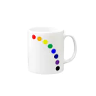 COLORSのCOLOR-RAINBOW Mug :right side of the handle