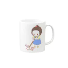 mascot1124のおえかき ちょいんちゃん Mug :right side of the handle