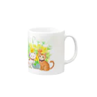 Jodlerin Sakura Kitagawa und die Edelweißmusikantenのちゃんでぃちゃんたち★ Mug :right side of the handle