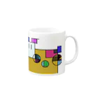 ねむおやのざっしゅいぬ Mug :right side of the handle