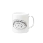 ノワール6丁目のFirst EYE Mug :right side of the handle