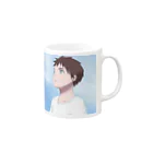 ほろろのSKY Mug :right side of the handle