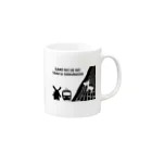 そばこちゃんの店のGAKE NO UE NO YAGI Mug :right side of the handle