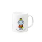 東雲地区商店会のしののめさん Mug :right side of the handle