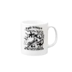 JOKERS FACTORYのBLACK ZONE Mug :right side of the handle