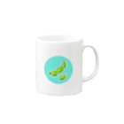 KYO925のドット絵えだまめ Mug :right side of the handle