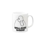 ❣️コールダックのKちゃん❣️のCALL DUCK K-CHAN Mug :right side of the handle