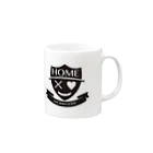 Livespace_HOMEの心斎橋HOME ロゴグッズ Mug :right side of the handle