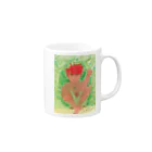 夏姫物語のキジムナー　タッチュー「草葉の陰」 Mug :right side of the handle