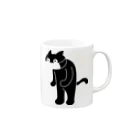 さくおた商会のさくおた猫背 Mug :right side of the handle