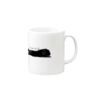 レオレオのステイホーム　パグ Mug :right side of the handle