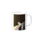 WOWWOWのかわいいすずめ Mug :right side of the handle