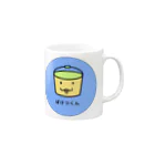 紫キャベツのばけつくん Mug :right side of the handle