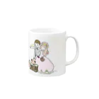 sayunagiのweddingday Mug :right side of the handle