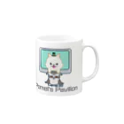 ソケットれんちのPomel's Pavilion  Mug :right side of the handle