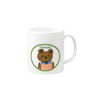 MKuuのKUMAKUMA Mug :right side of the handle