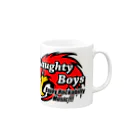 Naughty Boys official storeのNaughty Boys  フルカラーキャラ Mug :right side of the handle