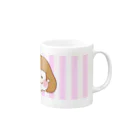 こりの店のチャンの顔 Mug :right side of the handle