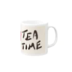 e.spoonのtea time マグカップの取っ手の右面