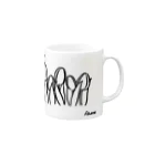 Hinaのちゅーりっぷ Mug :right side of the handle