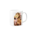 neconecodougaのネ、ネコ神さまがおいでになったにゃ！ Mug :right side of the handle