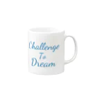 R.I_99のChallenge To Dream Mug :right side of the handle