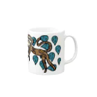 e↑LOGICのmonkey マグカップ Mug :right side of the handle