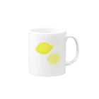 限界屋のlemonマグカップ Mug :right side of the handle