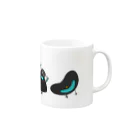 kiyoraのカーターとカンカン Mug :right side of the handle