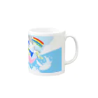 夢の世界のお店🌟の人魚のメルディナちゃん Mug :right side of the handle