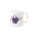 pianomのリズムねこ Mug :right side of the handle