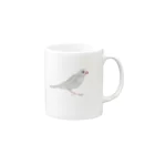 Canako Inoueの白文鳥 Mug :right side of the handle