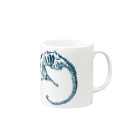 だいごのタツノオトシゴ Mug :right side of the handle