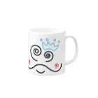 moko.のFlog-King- Mug :right side of the handle